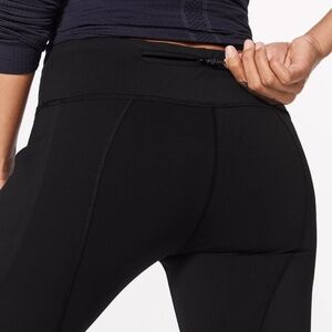 LULULEMON CROP BLACK YOGA PANT